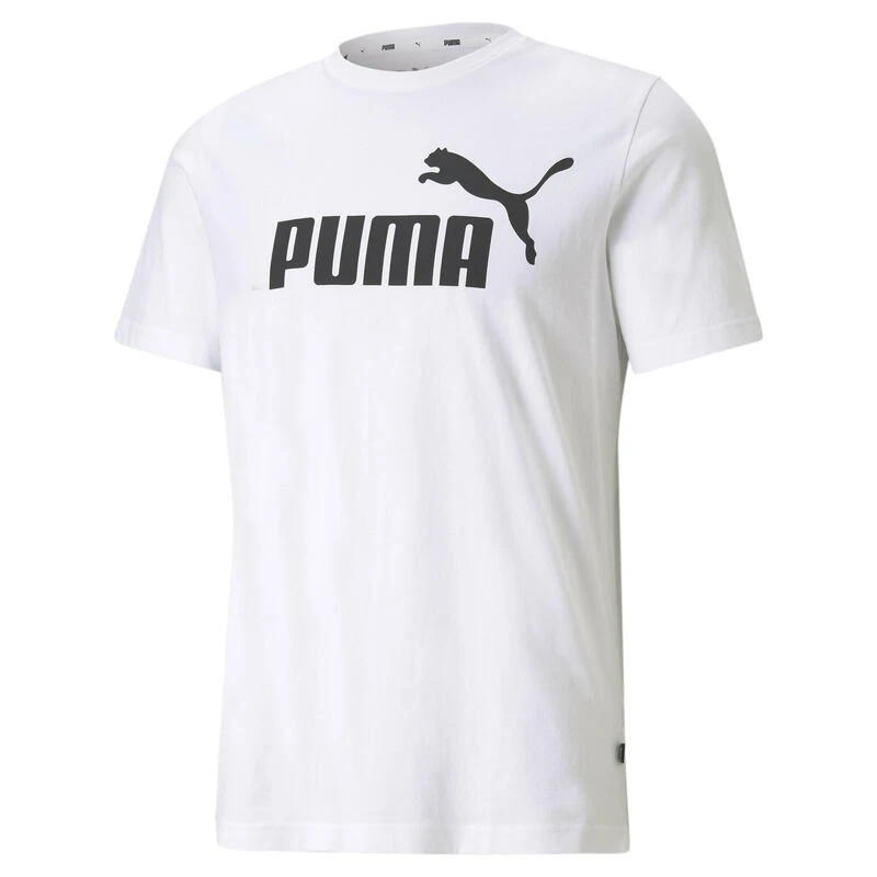 Camiseta Hombre PUMA Essentials Logo Blanco 1 Camiseta Hombre PUMA Essentials Logo Blanco