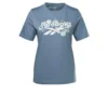 Camiseta Manga Corta Mujer Reebok Identity Floral Azul