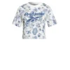 Camiseta Manga Corta Mujer Reebok Identity Floral Blanco