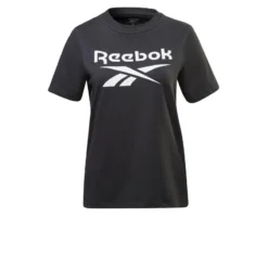 Camiseta Manga Corta Mujer Reebok Identity Negro
