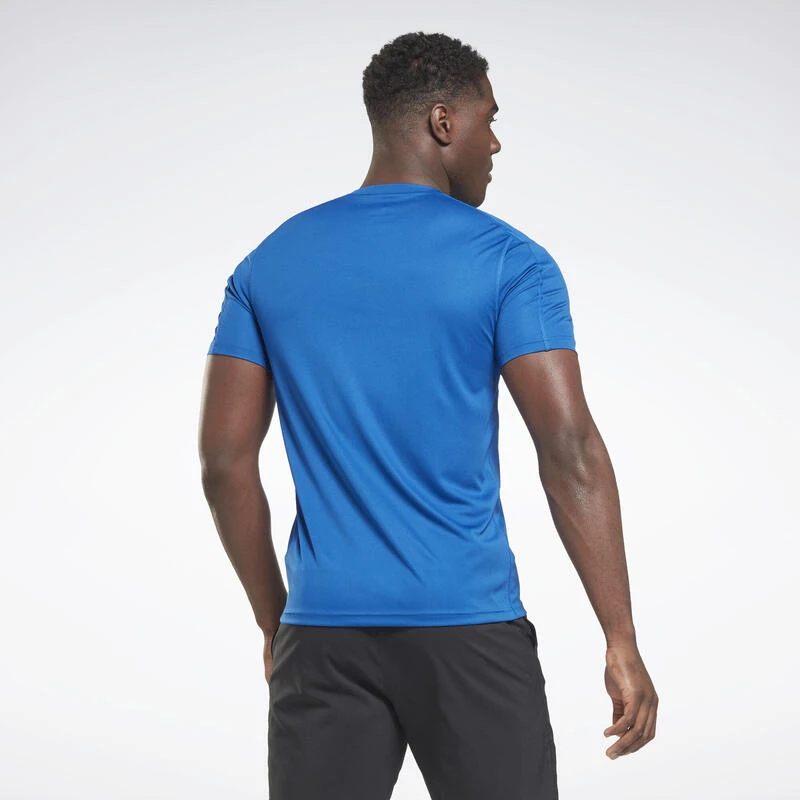 Camiseta Manga Corta Transpirable Speedwick Hombre Reebok Training Tech Azul 4 Camiseta Manga Corta Transpirable Speedwick Hombre Reebok Training Tech Azul - Imagen 4