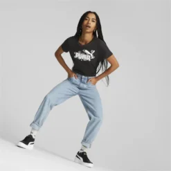 Camiseta Mujer Essentials+ Animal PUMA 8 Camiseta Mujer Essentials+ Animal PUMA -Equipo De Fitness camiseta mujer essentials animal puma 2