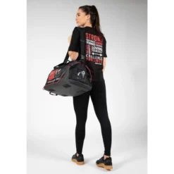 Camiseta Musculación Manga Corta Algodón Mujer GORILLA WEAR Sandy Negro -Equipo De Fitness camiseta musculacion manga corta algodon mujer gorilla wear sandy negro 2