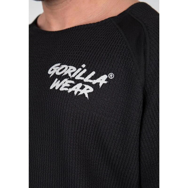 Camiseta Musculación Manga Corta Hombre GORILLA WEAR Agustine Old School Marrón 4 Camiseta Musculación Manga Corta Hombre GORILLA WEAR Agustine Old School Marrón - Imagen 4