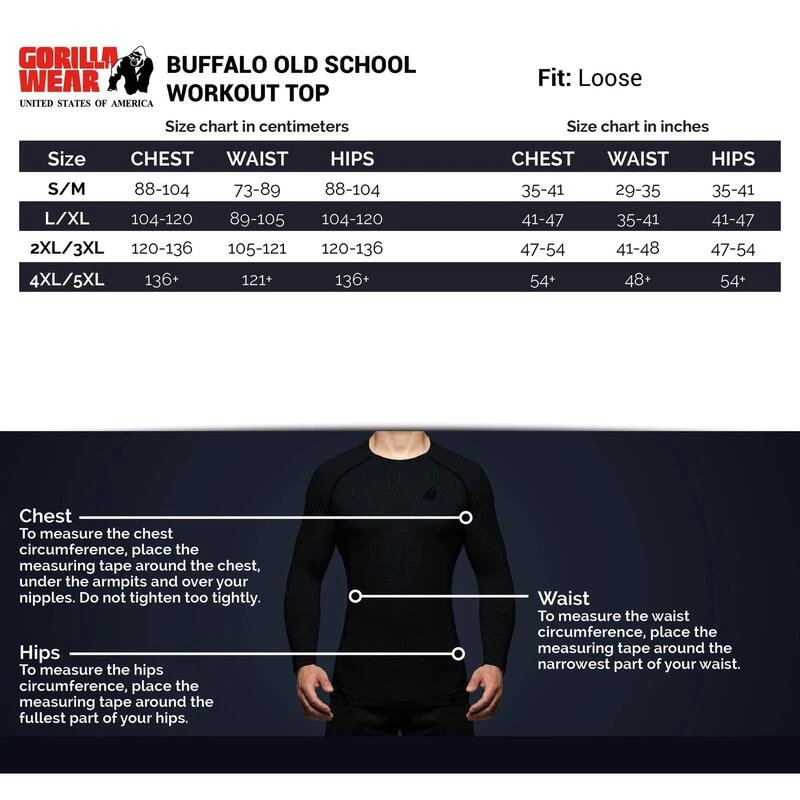 Camiseta Musculación Manga Corta Hombre GORILLA WEAR Buffalo Old School Rojo 5 Camiseta Musculación Manga Corta Hombre GORILLA WEAR Buffalo Old School Rojo - Imagen 5