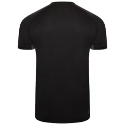 Dare 2b Camiseta Peerless II Logotipo De Reciclado Para Hombre Negro, Gris Orión -Equipo De Fitness camiseta peerless ii logotipo de reciclado para hombre negro gris orion 2