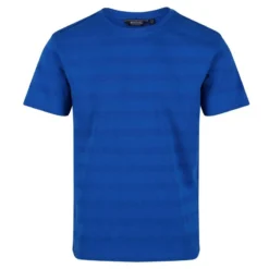 Regatta Camiseta Prestyn De Rayas Para Hombre Marino 11 Regatta Camiseta Prestyn De Rayas Para Hombre Marino -Equipo De Fitness camiseta prestyn de rayas para hombre azul lapis