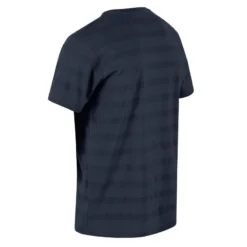 Regatta Camiseta Prestyn De Rayas Para Hombre Marino 8 Regatta Camiseta Prestyn De Rayas Para Hombre Marino -Equipo De Fitness camiseta prestyn de rayas para hombre marino 2