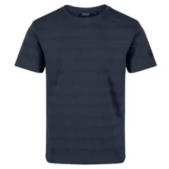 Regatta Camiseta Prestyn De Rayas Para Hombre Marino
