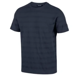 Regatta Camiseta Prestyn De Rayas Para Hombre Marino 9 Regatta Camiseta Prestyn De Rayas Para Hombre Marino -Equipo De Fitness camiseta prestyn de rayas para hombre marino 3