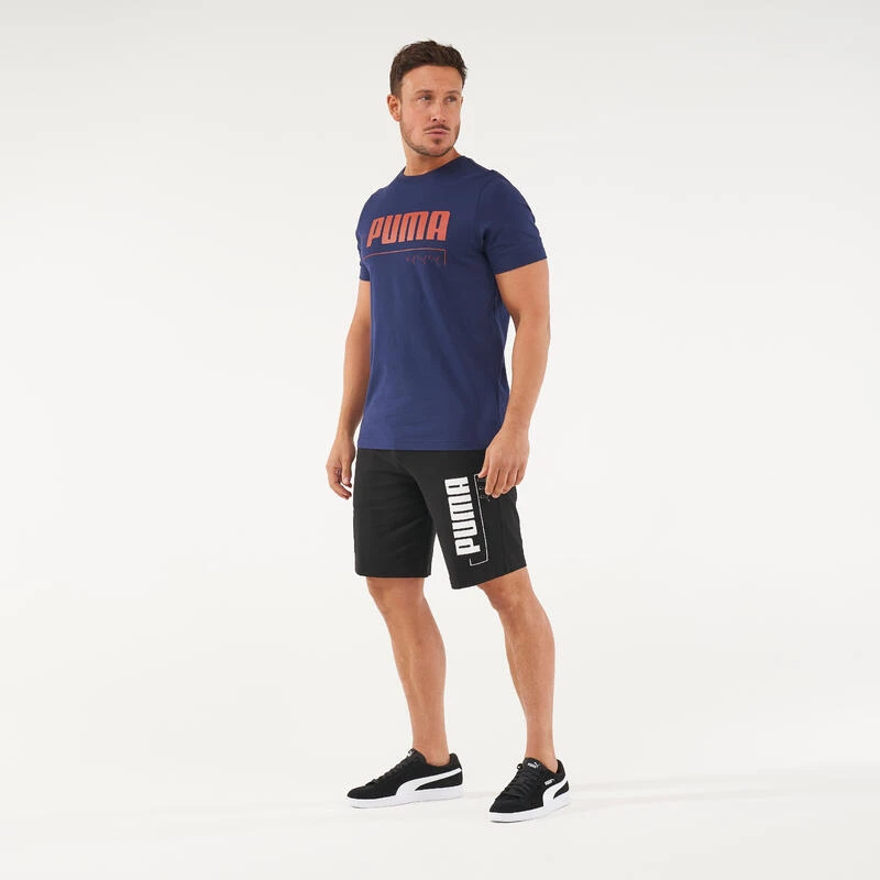 CAMISETA PUMA FITNESS ALGODÓN PEACOAT- HOMBRE 3 CAMISETA PUMA FITNESS ALGODÓN PEACOAT- HOMBRE - Imagen 3