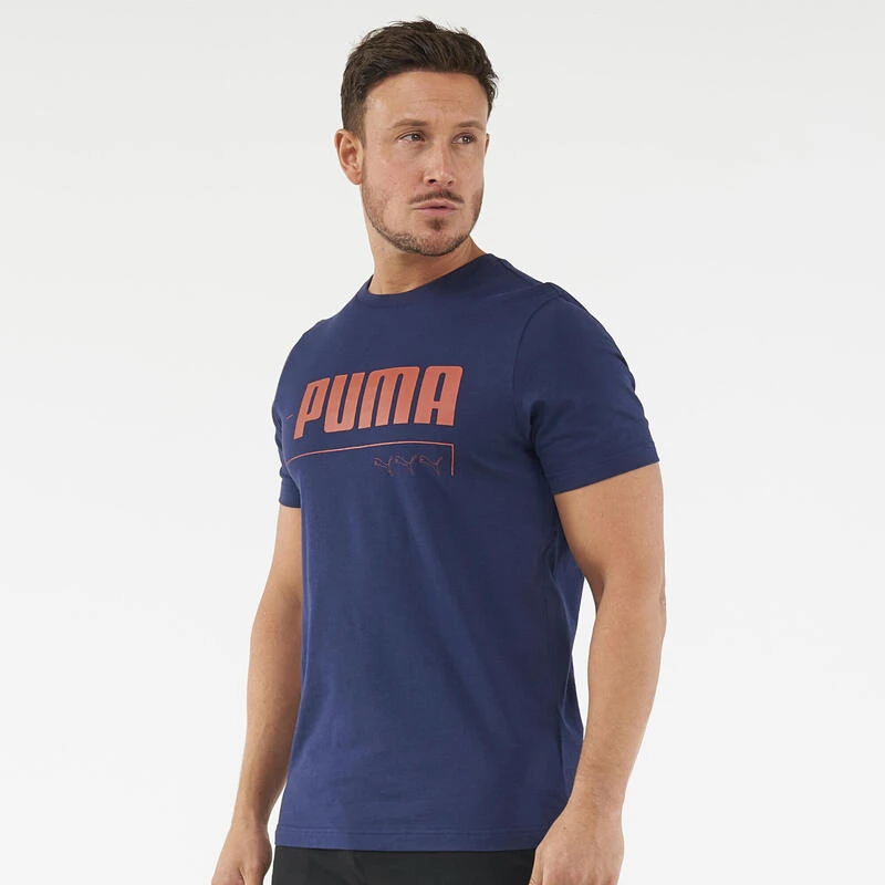 CAMISETA PUMA FITNESS ALGODÓN PEACOAT- HOMBRE 1 CAMISETA PUMA FITNESS ALGODÓN PEACOAT- HOMBRE