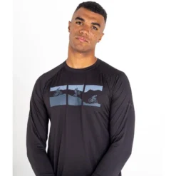 Dare 2b Camiseta Righteous II Ciclismo De Manga Larga Para Hombre Negro -Equipo De Fitness camiseta righteous ii ciclismo de manga larga para hombre negro 3