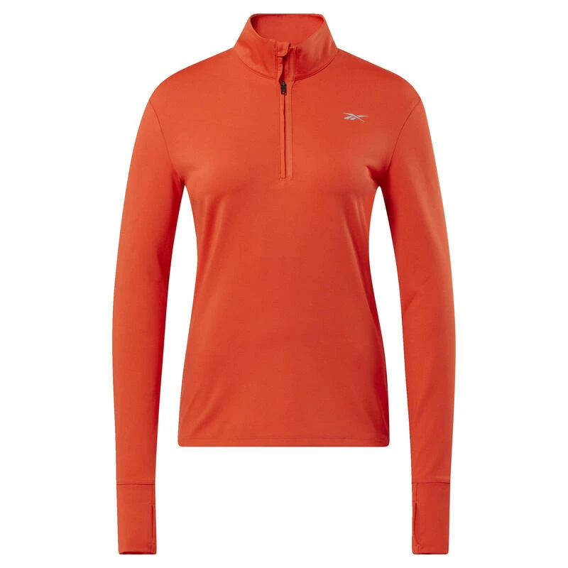 Reebok Camiseta Running 1/4 Zip 1 Reebok Camiseta Running 1/4 Zip