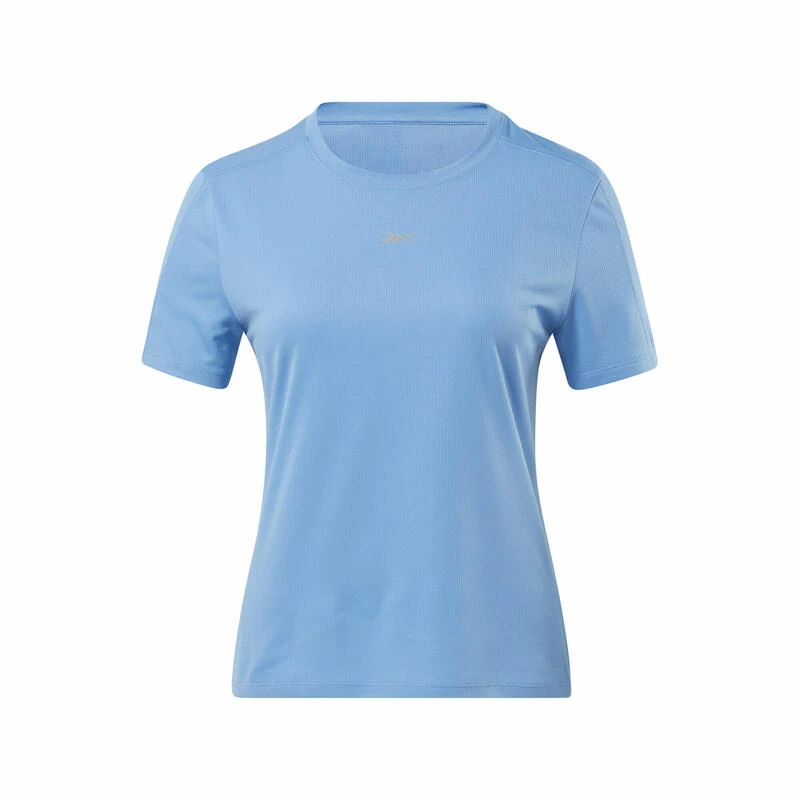 Camiseta Running Manga Corta Speedwick Mujer Reebok Azul 1 Camiseta Running Manga Corta Speedwick Mujer Reebok Azul