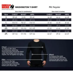 Gorilla Wear Camiseta Sin Mangas - Washington - Negro 10 Gorilla Wear Camiseta Sin Mangas - Washington - Negro -Equipo De Fitness camiseta sin mangas washington negro 4