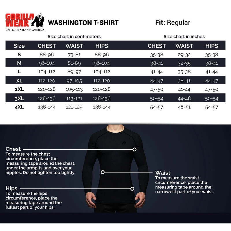 Gorilla Wear Camiseta Sin Mangas - Washington - Negro 5 Gorilla Wear Camiseta Sin Mangas - Washington - Negro - Imagen 5