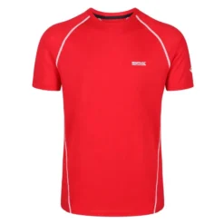 Regatta Camiseta Tornell II Activo Para Hombre Rojo Chino