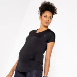 Dare 2b Camiseta Vigilant Maternidad Para Mujer Negro 8 Dare 2b Camiseta Vigilant Maternidad Para Mujer Negro -Equipo De Fitness camiseta vigilant maternidad para mujer negro 3
