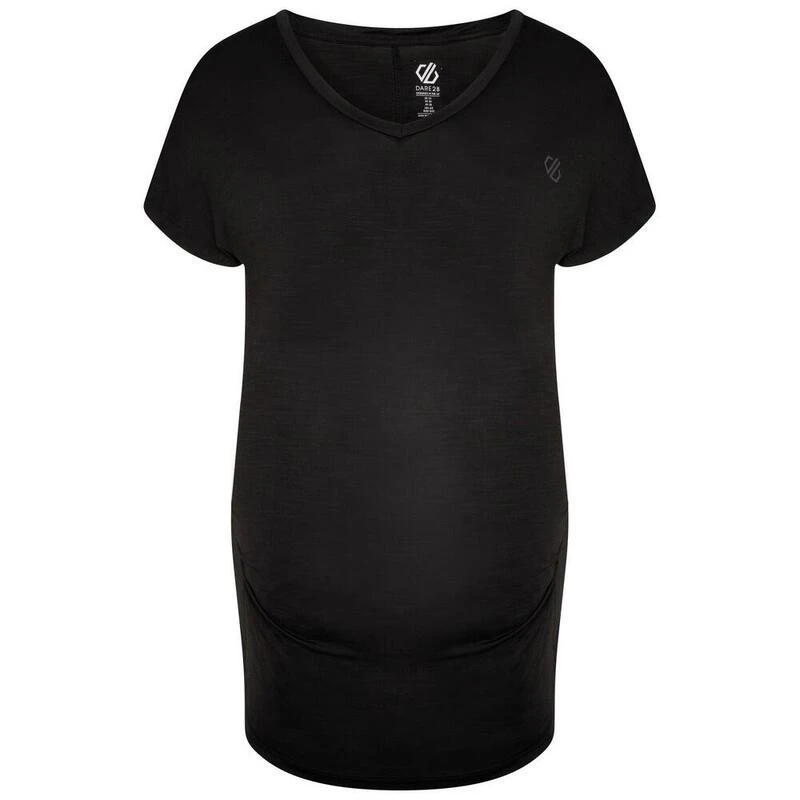 Dare 2b Camiseta Vigilant Maternidad Para Mujer Negro 1 Dare 2b Camiseta Vigilant Maternidad Para Mujer Negro