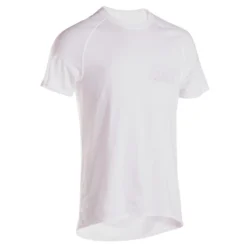 Camiseta Yoga Suave Manga Corta Hombre Kimjaly Blanco -Equipo De Fitness camiseta yoga suave manga corta hombre kimjaly blanco 4