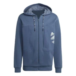 ADIDAS Chaqueta Con Capucha Essentials BrandLove Fleece -Equipo De Fitness chaqueta con capucha essentials brandlove fleece 2