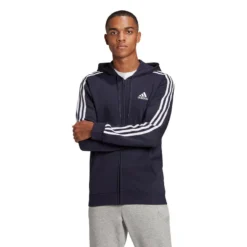 ADIDAS Chaqueta Con Capucha Essentials Fleece 3 Bandas -Equipo De Fitness chaqueta con capucha essentials fleece 3 bandas 2