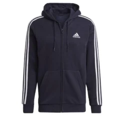 ADIDAS Chaqueta Con Capucha Essentials Fleece 3 Bandas