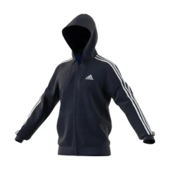 ADIDAS Chaqueta Con Capucha Essentials Fleece 3 Bandas -Equipo De Fitness chaqueta con capucha essentials fleece 3 bandas 3