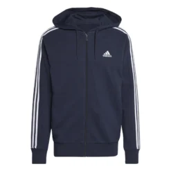 ADIDAS Chaqueta Con Capucha Essentials French Terry 3 Bandas -Equipo De Fitness chaqueta con capucha essentials french terry 3 bandas 7