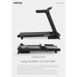 CINTA DE CORRER EVERGY PLEGABLE / INCLINABLE H1 6 CINTA DE CORRER EVERGY PLEGABLE / INCLINABLE H1 -Equipo De Fitness cinta de correr evergy plegable inclinable h1 2