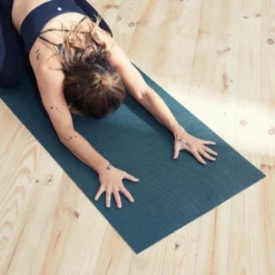 COLCHONETA ESTERILLA MAT YOGA ESSENTIEL VERDE 170 CM X 58 CM X 4 MM -Equipo De Fitness colchoneta esterilla mat yoga essentiel verde 170 cm x 58 cm x 4 mm 2