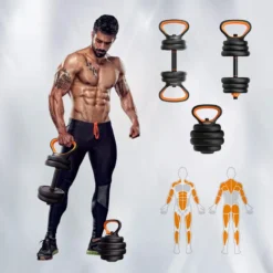 Conjunto De Pesas Xiaomi Fed: Mancuernas + Barra + Pesas 7 Conjunto De Pesas Xiaomi Fed: Mancuernas + Barra + Pesas -Equipo De Fitness conjunto de pesas xiaomi fed mancuernas barra pesas 2