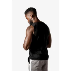 Core Camiseta Sin Mangas - Fitness - Hombre - Negro -Equipo De Fitness core camiseta sin mangas fitness hombre negro 2