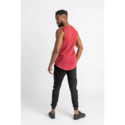 Core Scoop Camiseta Sin Mangas - Fitness - Hombre - Roja -Equipo De Fitness core scoop camiseta sin mangas fitness hombre roja 3