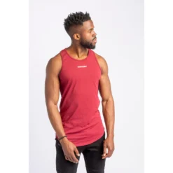 Core Scoop Tank Top Fitness - Hombre - Rojo -Equipo De Fitness core scoop tank top fitness hombre rojo 2
