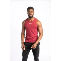Core Tank Top Fitness - Hombre - Rojo