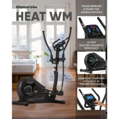 Entrenador Elíptico Electromagnético Zipro Heat WM IConsole+ -Equipo De Fitness entrenador eliptico electromagnetico zipro heat wm iconsole 2
