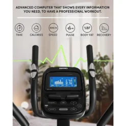 Entrenador Elíptico Electromagnético Zipro Heat WM IConsole+ -Equipo De Fitness entrenador eliptico electromagnetico zipro heat wm iconsole 3