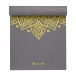 Gaiam Esterilla De Yoga - 6 Mm - Reloj De Sol Citron