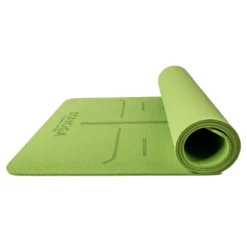 Esterilla De Yoga Antideslizante Alineaciones TPE Verde (Ecofrendly) -Equipo De Fitness esterilla de yoga antideslizante alineaciones tpe verde ecofrendly 2