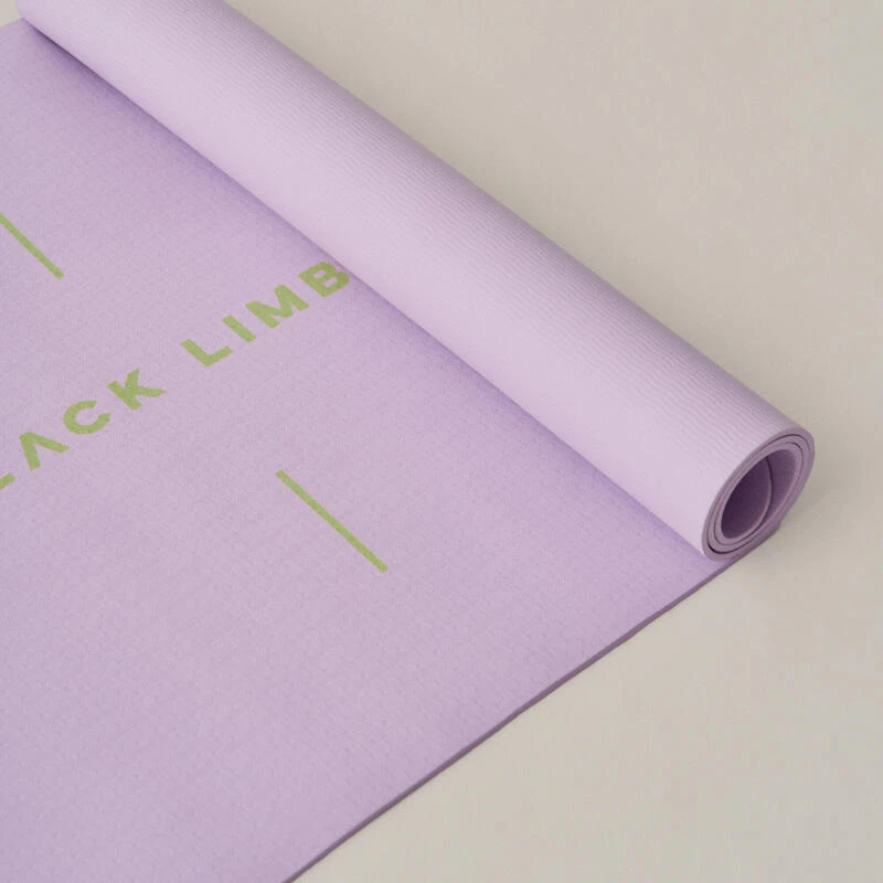 Esterilla De Yoga Antideslizante Black Limba Goa Lila 1 Esterilla De Yoga Antideslizante Black Limba Goa Lila