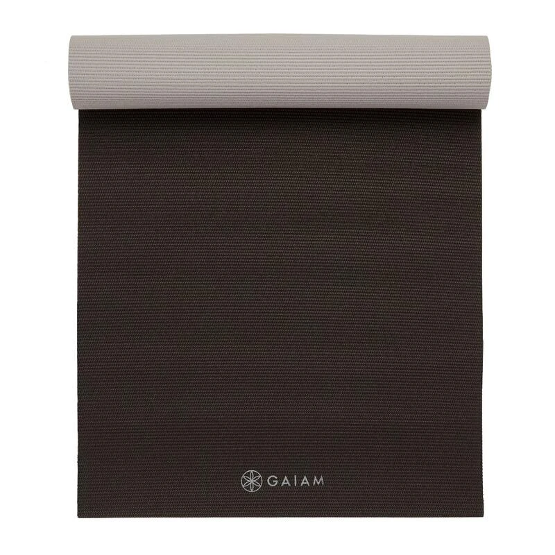 Gaiam Esterilla De Yoga Bicolor - 6 Mm - Granite Storm 1 Gaiam Esterilla De Yoga Bicolor - 6 Mm - Granite Storm
