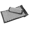 Esterilla Set De Masaje Acupuntura Negro Algodón Orgánico