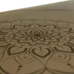 Esterilla Yoga Bronce Oliva PU Y Caucho Natural MANDALA LINEA DE CUERPO + Bolsa -Equipo De Fitness esterilla yoga bronce oliva pu y caucho natural mandala linea de cuerpo bolsa 2