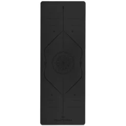 Esterilla Yoga Negro PU Y Caucho Natural MANDALA LINEA DE CUERPO 9 Esterilla Yoga Negro PU Y Caucho Natural MANDALA LINEA DE CUERPO -Equipo De Fitness esterilla yoga negro pu y caucho natural mandala linea de cuerpo 3