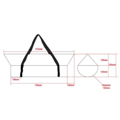 Funda Esterilla Universal Gris -Equipo De Fitness funda esterilla universal gris 4