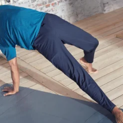 Jogger Slim Pantalón Chándal Hombre Yoga Negro -Equipo De Fitness jogger slim pantalon chandal hombre yoga negro 3