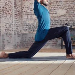 Jogger Slim Pantalón Chándal Hombre Yoga Negro -Equipo De Fitness jogger slim pantalon chandal hombre yoga negro 4