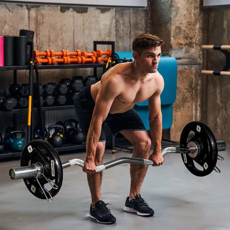 Juego De 2 Discos De Pesas Olímpicas 5 Kg SPORTNOW Ø24x3,5 Cm Negro 2 Juego De 2 Discos De Pesas Olímpicas 5 Kg SPORTNOW Ø24x3,5 Cm Negro - Imagen 2